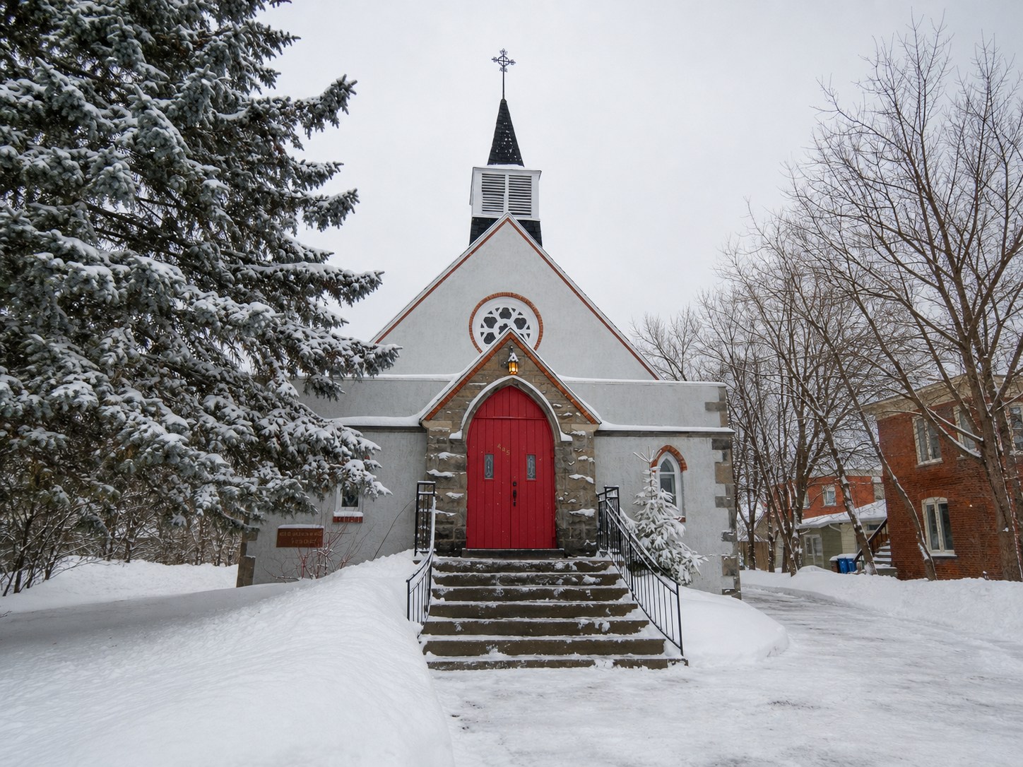 Another view of St. Simeon's Anglican Church in 2015
