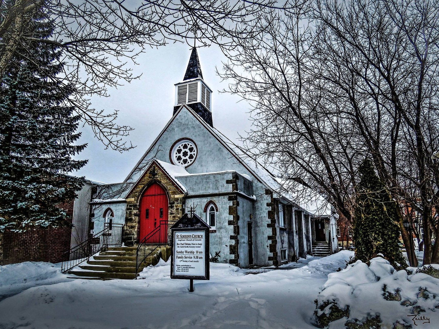 St. Simeon's Anglican Church photographed in 2017