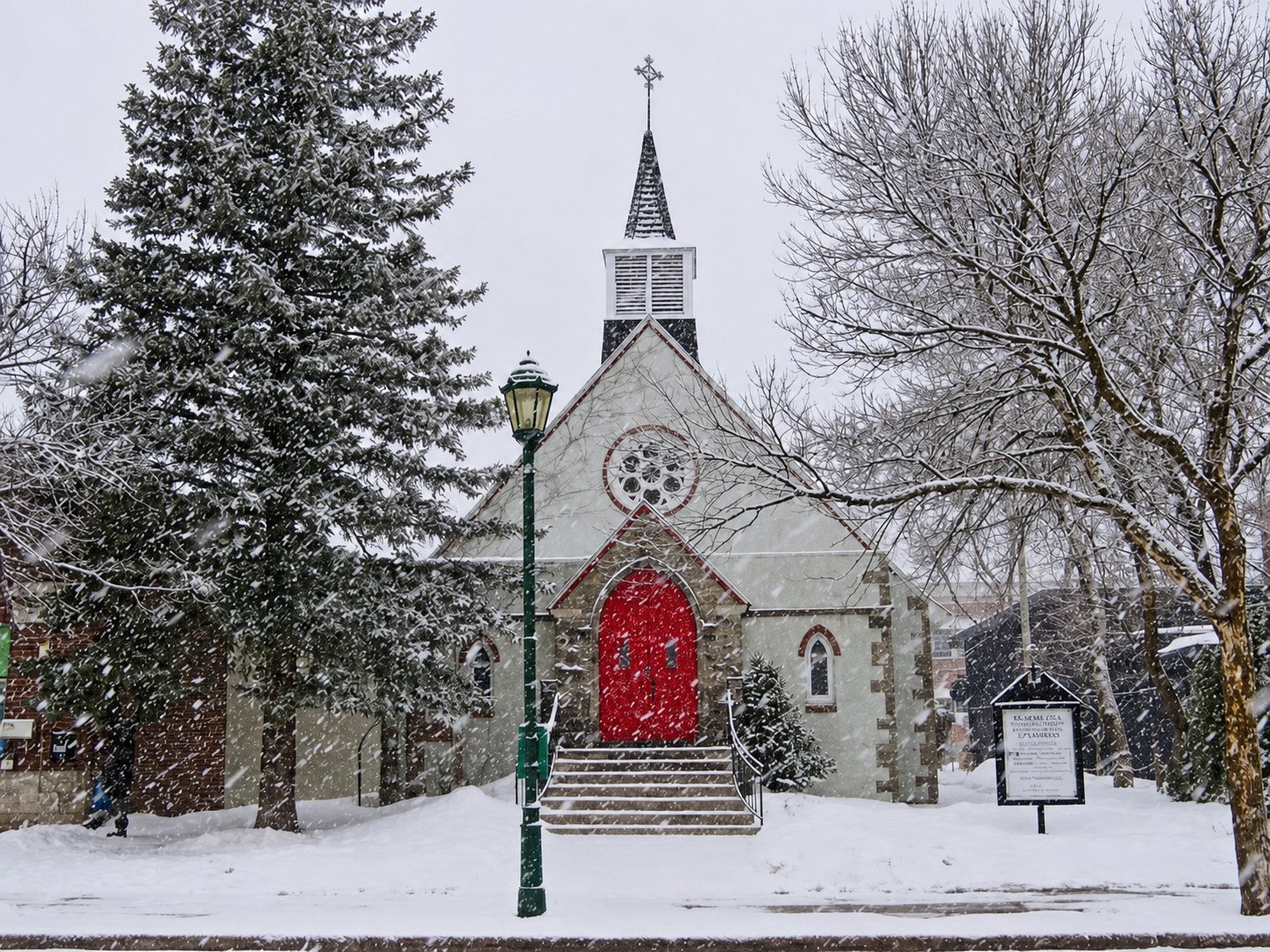 St. Simeon's Anglican Church photographed in 2024